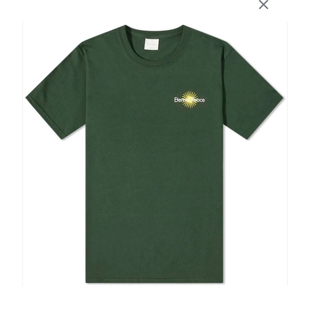 Museum of Peace & Quiet Large Green 'Eternal Sunshine' T-Shirt